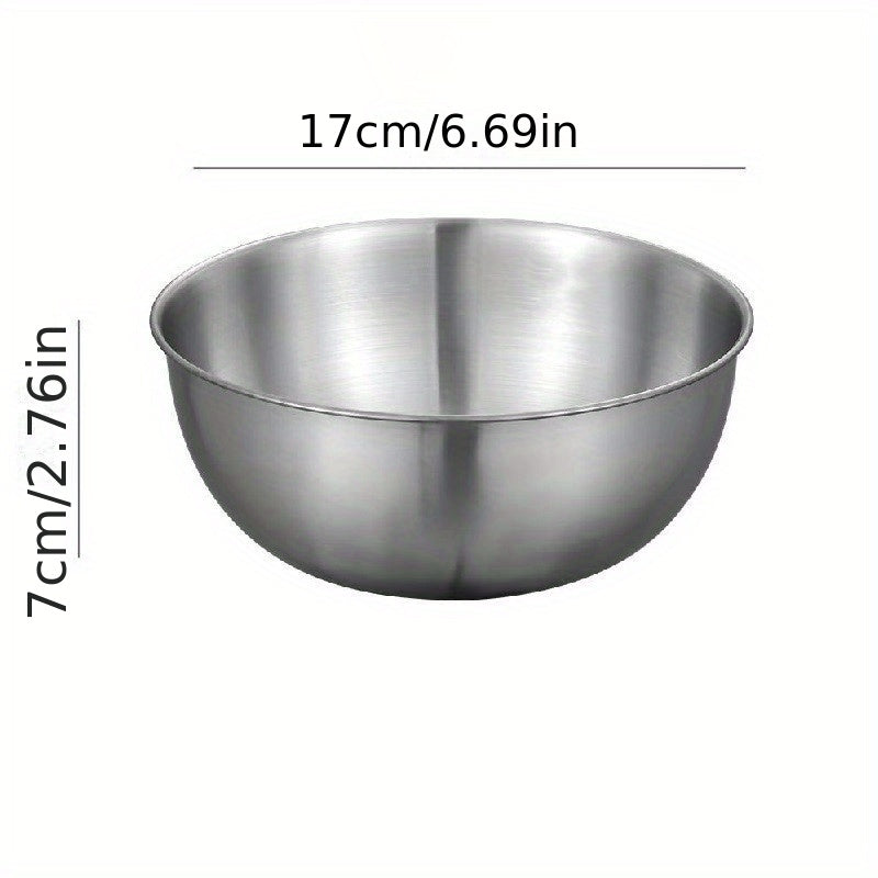 Stainless Steel Bowls With Scale for Outdoor Camping Picnic