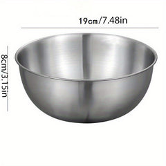 Stainless Steel Bowls With Scale for Outdoor Camping Picnic