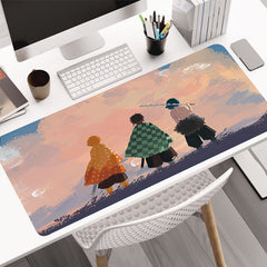 Anime Style Gaming Mousepad with Back Shadow Boy