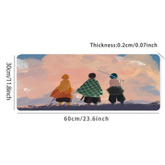 Anime Style Gaming Mousepad with Back Shadow Boy