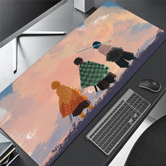 Anime Style Gaming Mousepad with Back Shadow Boy
