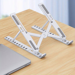 Adjustable Laptop Tablet Stand Cooling Base Durable ABS Material