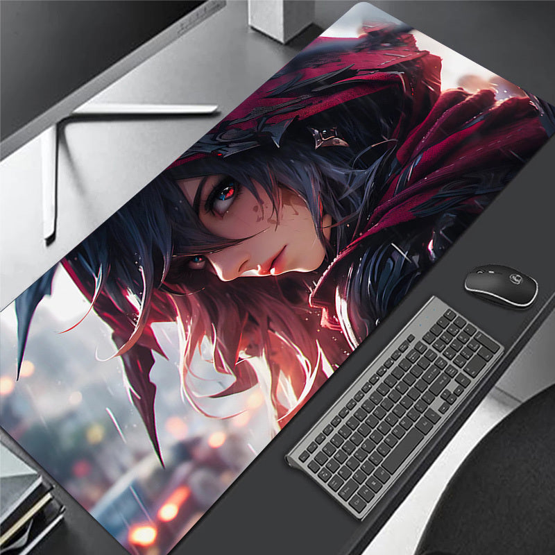 Anime Games Domineering Girl Large Mousepad HD Keyboard Mat
