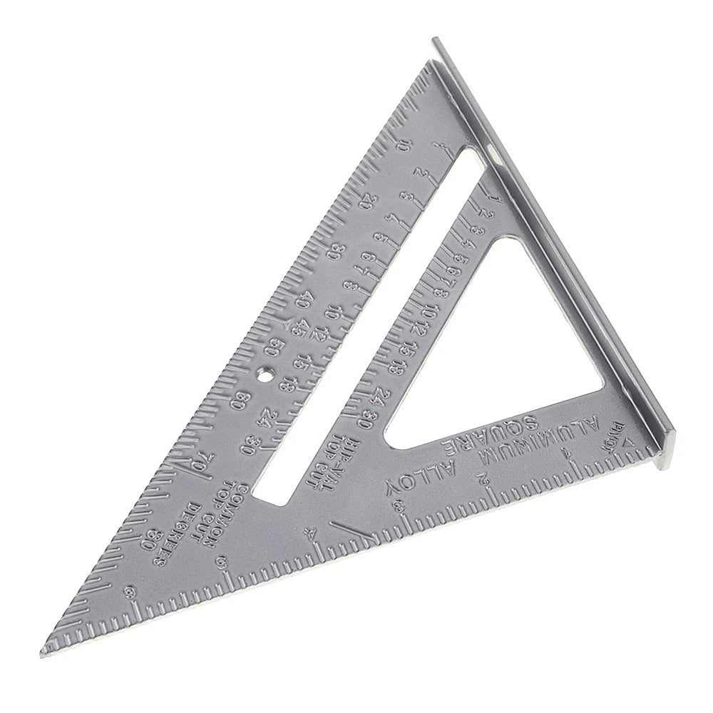 Aluminum Alloy Speed Protractor Miter 3 Right Angles Scriber Saw Guide Rail