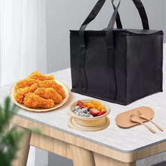 Insulated Food Bag Portable Foldable Large Capacity Reusable Cooler Bags