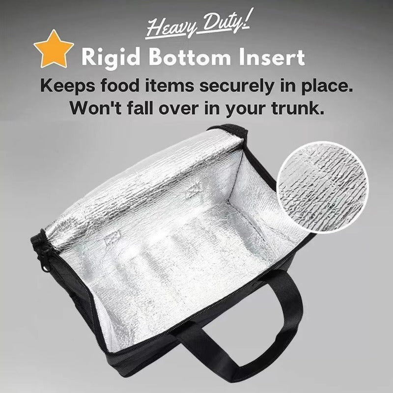 Insulated Food Bag Portable Foldable Large Capacity Reusable Cooler Bags