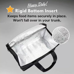 Insulated Food Bag Portable Foldable Large Capacity Reusable Cooler Bags