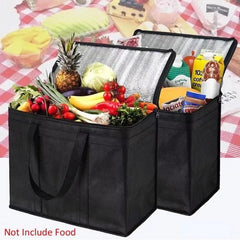 Insulated Food Bag Portable Foldable Large Capacity Reusable Cooler Bags