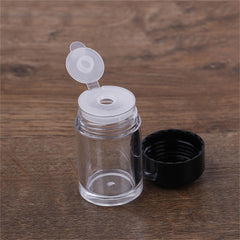 10ml Empty Powder Jars Plastic Medicine Cosmetic Container Bottle