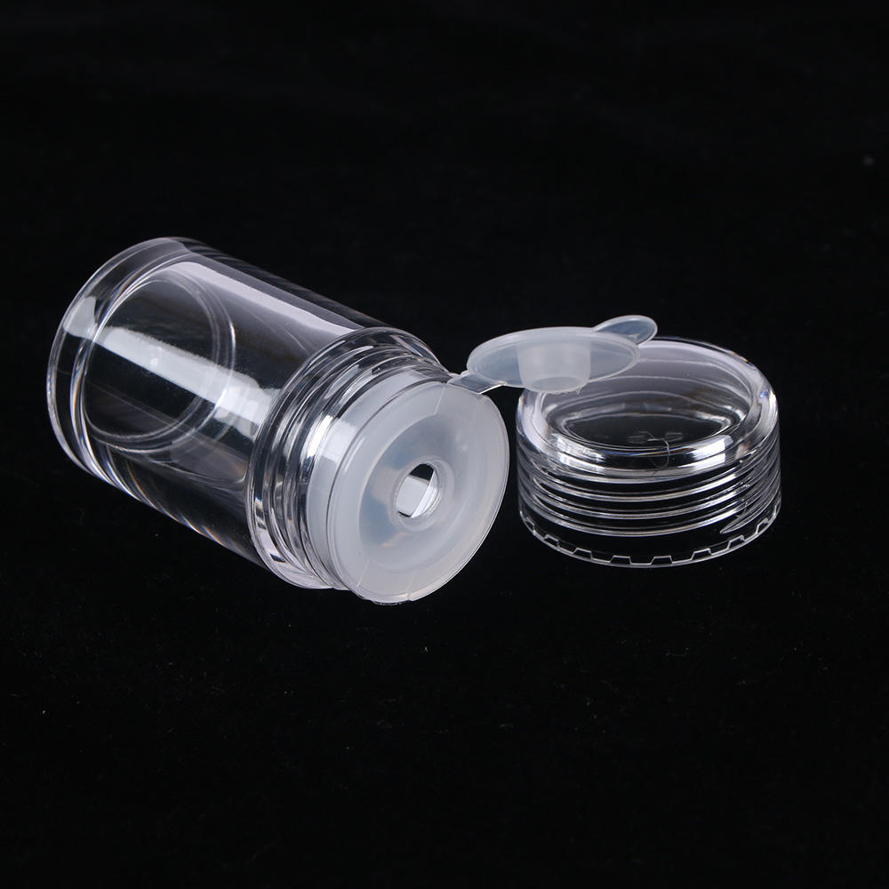 10ml Empty Powder Jars Plastic Medicine Cosmetic Container Bottle