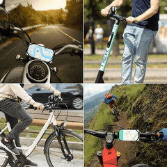 360 Rotation Cycling Bike Phone Mount Holder Silicone Handle Bar Case