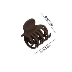 Small Hair Claw Clip Non-Slip Hair Clip Women Girls Daily Party Outdoor Decor