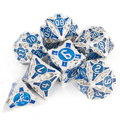 7pcs Metal Polyhedral Dice Set for Role Playing Board Game