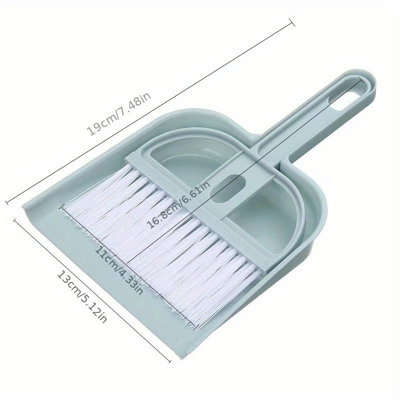 Mini Broom Dustpan Set Desktop Cleaning Brush Keyboard Brush