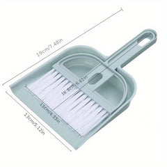Mini Broom Dustpan Set Desktop Cleaning Brush Keyboard Brush