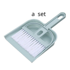 Mini Broom Dustpan Set Desktop Cleaning Brush Keyboard Brush