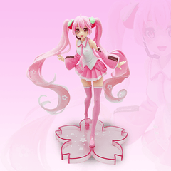 Japanese Anime Cherry Pink Movable Doll Toy Girl PVC Doll Model Toy