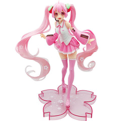 Japanese Anime Cherry Pink Movable Doll Toy Girl PVC Doll Model Toy