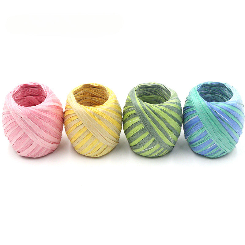 Raffia Paper Rope Rugby String 100% Raffia Hat Bag 15g/pc