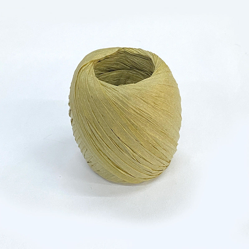 Raffia Paper Rope Rugby String 100% Raffia Hat Bag 15g/pc