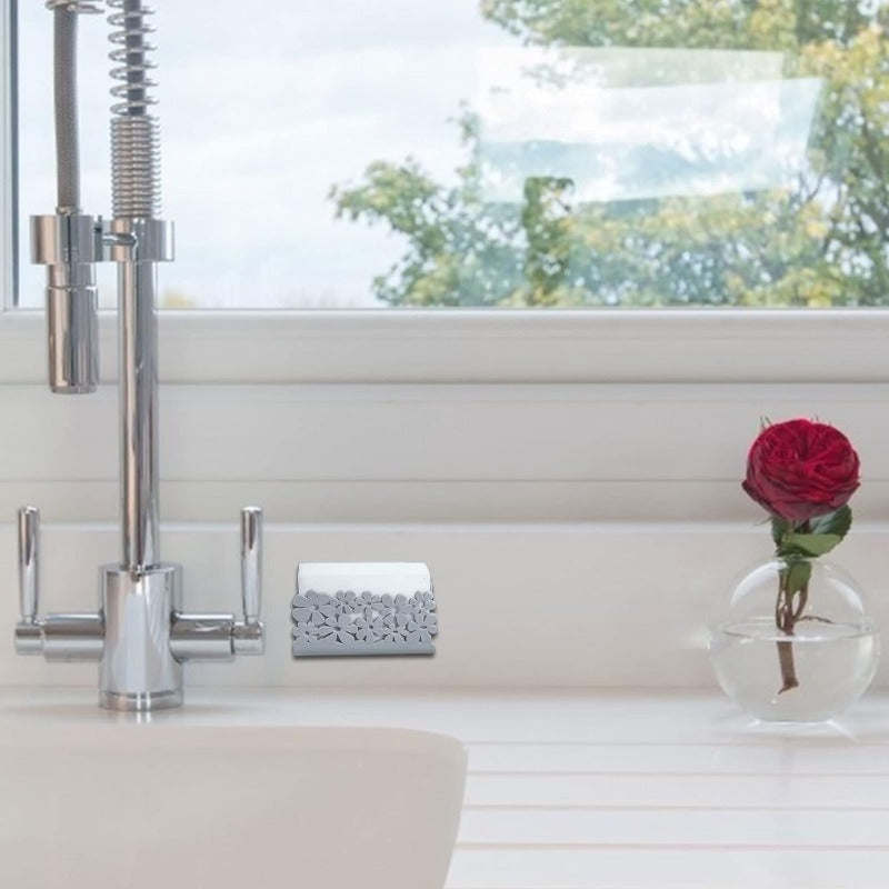 Sink Holder Kitchen Organizer Grey Sponge Holder