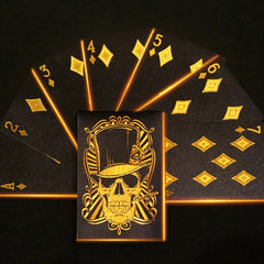 Skull Playing Card Waterproof Poker Halloween Christmas Party
