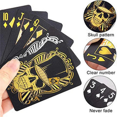 Skull Playing Card Waterproof Poker Halloween Christmas Party