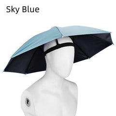 68" Stylish Outdoor Sun Shade Umbrella Folding Fishing Umbrella Cap