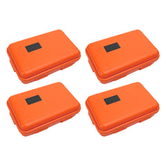 4pcs Survival Tools Storage Box Waterproof Outdoor Camping Supplies