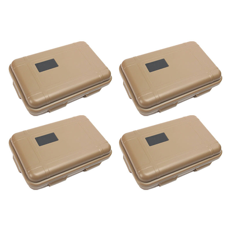 4pcs Survival Tools Storage Box Waterproof Outdoor Camping Supplies