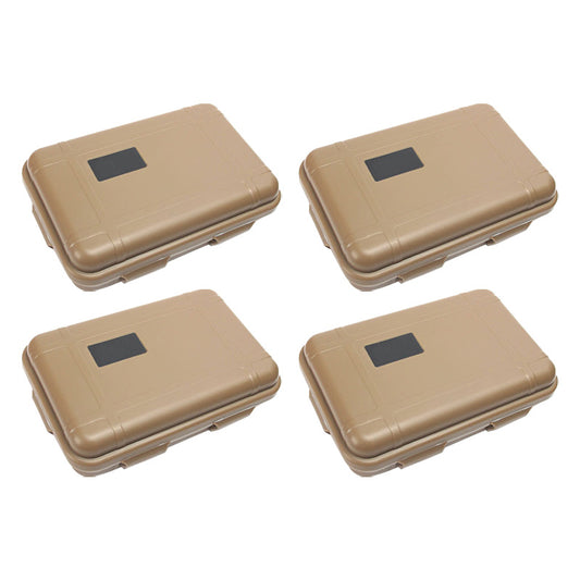4pcs Survival Tools Storage Box Waterproof Outdoor Camping Supplies