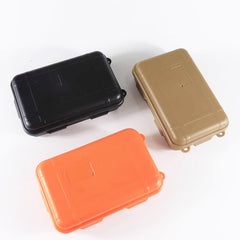 4pcs Survival Tools Storage Box Waterproof Outdoor Camping Supplies