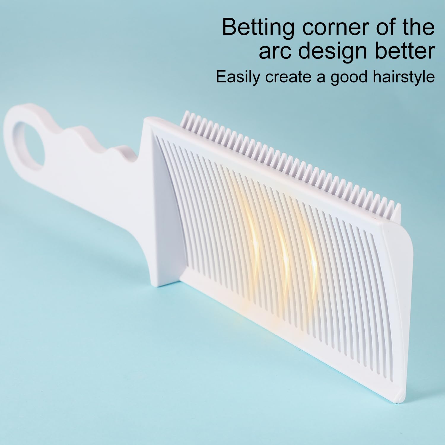 Heat Resistant ABS Comb Anti Static Comb for Short Haircuts