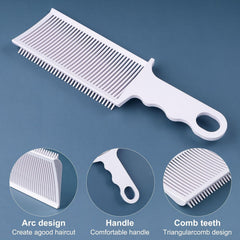 Heat Resistant ABS Comb Anti Static Comb for Short Haircuts