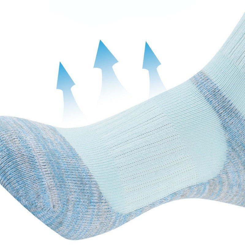 5 Pairs Warm Winter Basketball Socks