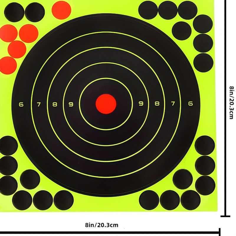 20pcs Splatter Burst Targets Paper - See Your Shots Burst - Perfect Game Paper