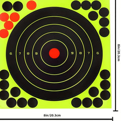 20pcs Splatter Burst Targets Paper - See Your Shots Burst - Perfect Game Paper