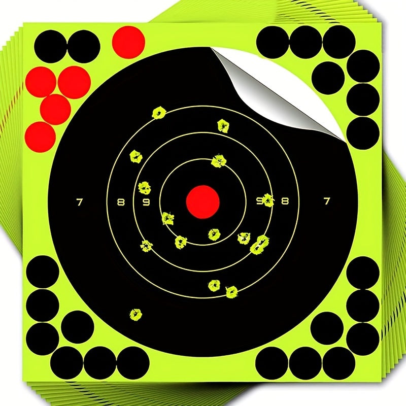 20pcs Splatter Burst Targets Paper - See Your Shots Burst - Perfect Game Paper