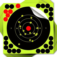 20pcs Splatter Burst Targets Paper - See Your Shots Burst - Perfect Game Paper