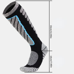 Winter Thick Hiking Snow Skiing Socks Men Women Anti Slip Anti Odor Moisture Wic