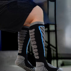 Winter Thick Hiking Snow Skiing Socks Men Women Anti Slip Anti Odor Moisture Wic