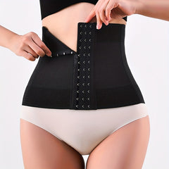 Tummy Control Waist Cincher Girdle Belt Front Buckle Slimmer Women Underwear