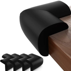 4 Pack Soft Baby Proofing Corner Guards - Table Corner Protector Safety Bumper