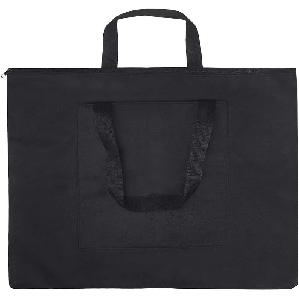 Canvas Art Portfolio Bag Zippered Outdoor Sketching Drawing Board Bag