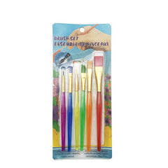 6pcs DIY Painting Nylon Hair Pens Set for Art Chalk Watercolor