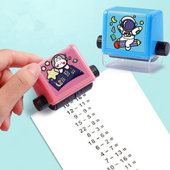 2pcs Addition And Subtraction Teaching Seal Within 100