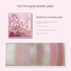 9-Color Eyeshadow Palette Matte Shimmer Blendable Powder