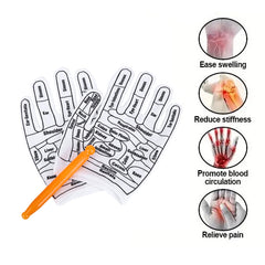 Acupressure Reflexology Gloves Hand Spa Tools