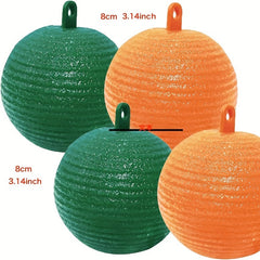 4pcs Pumpkin Shaped Fly Traps for Garden Pest Protection