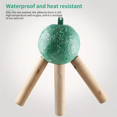 4pcs Pumpkin Shaped Fly Traps for Garden Pest Protection